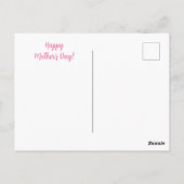 Mama Word in verschillende talen International Briefkaart (Achterkant)