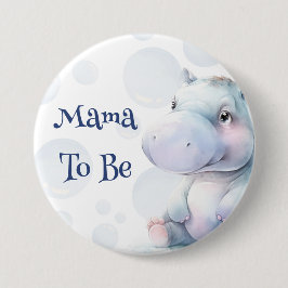 Mama wordt Baby shower Ronde Button 7,6 Cm