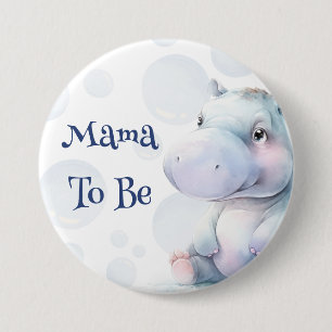 Mama wordt Baby shower Ronde Button 7,6 Cm