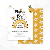 Mama wordt Bee Baby Shower Kaart