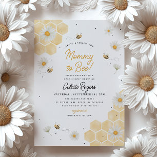 Mama wordt bij! Bijen Baby Shower Kaart