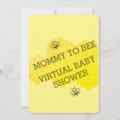 MAMA WORDT SCHATTIGE VIRTUEEL BABY SHOWER KAART (Achterkant)
