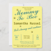 MAMA WORDT SCHATTIGE VIRTUEEL BABY SHOWER KAART (Voorkant)