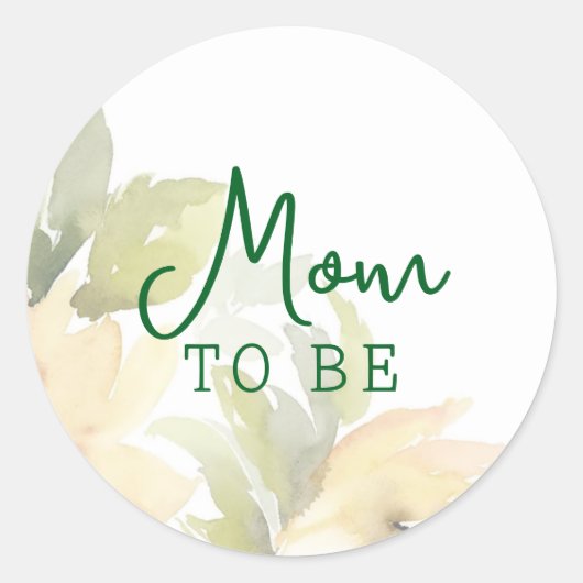 Mama wordt Sticker (Voorkant)