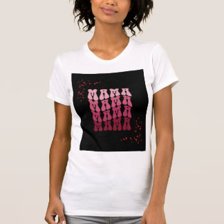 MAMA x 4 Roze T-shirt