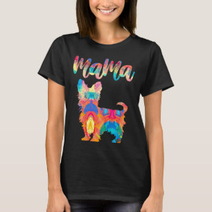 Mama Yorkshire Terrier  cadeau-ideeën voor mot T-shirt