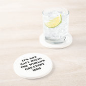 mama zandsteen onderzetter (Zijkant)