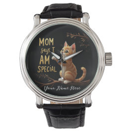 Mama zegt dat ik een bijzonder grappig en hartverw horloge
