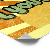 Mama zegt... Het Poster van het Citaat van de Film (Hoek)