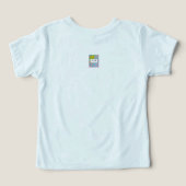 "Mama zegt vertrouw nooit een scheet" peuter T-shi (Design achterkant)