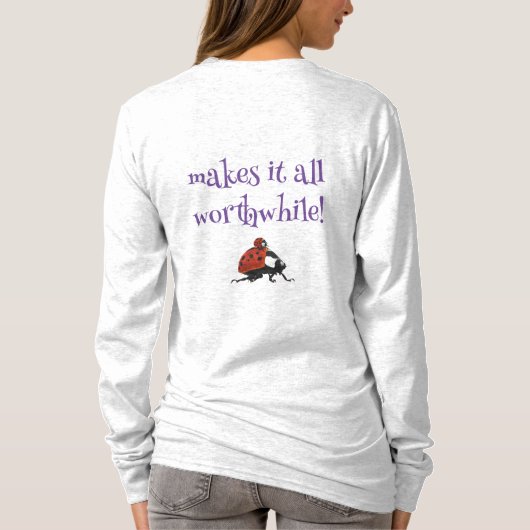 Mama  zijn t-shirt (Achterkant)