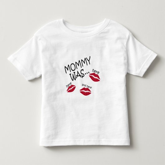 Mama zoent kinder shirts (Voorkant)