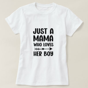 Mama zoon bijpassende outfit Moederdag Gift T-shirt