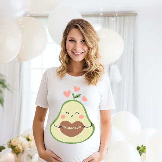 Mamacado Avocado Geslacht Neutraal Moeder om te zi T-shirt