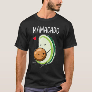 Mamacado Avocado Pajamas Vrouwen Zwangere mam Preg T-shirt