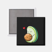 Mamacado Avocado Pregnant Mom Pregnancy Avo Magneet (Voorkant / Achterkant)