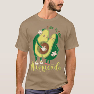 Mamacado Avocado Zwangerschap Mum Zwangere Baby Sh T-shirt