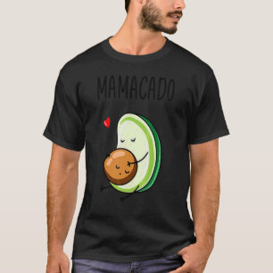 Mamacado Avocado Zwangerschap Zwangerschap Zwanger T-shirt
