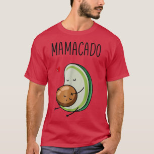 Mamacado Avocados Zwangere moeder Funny T-S T-shirt