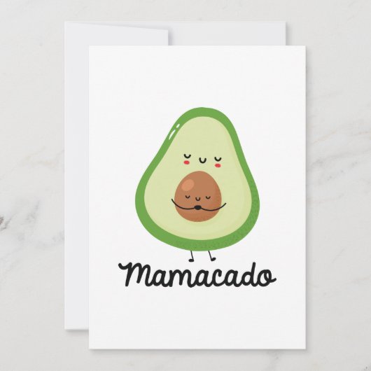 Mamacado Bedankkaart (Voorkant)