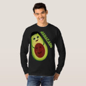 Mamacado Cute Avocado Zwangere Mam 1 T-shirt (Voorkant volledig)