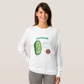Mamacado Funny Avocado Mom Design – Schattige Pun T-shirt (Voorkant volledig)