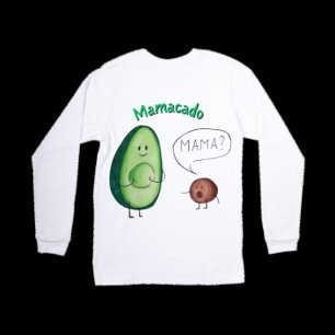 Mamacado Funny Avocado Mom Design – Schattige Pun  T-shirt