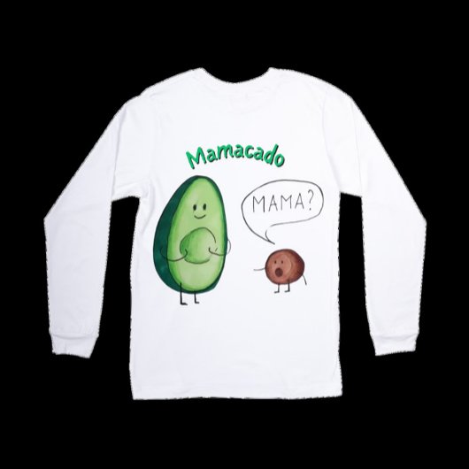 Mamacado Funny Avocado Mom Design – Schattige Pun T-shirt
