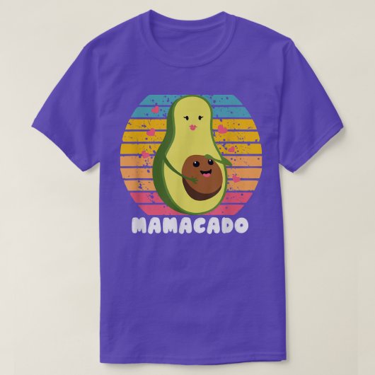 Mamacado, vrouwenadvocaat voor meisjes, stomme moe t-shirt (Design voorkant)