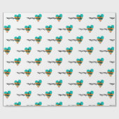 Mamacita • 80's Hart Cadeaupapier (Vlak)
