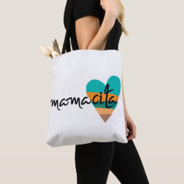 Mamacita ・ 80's hart tote bag