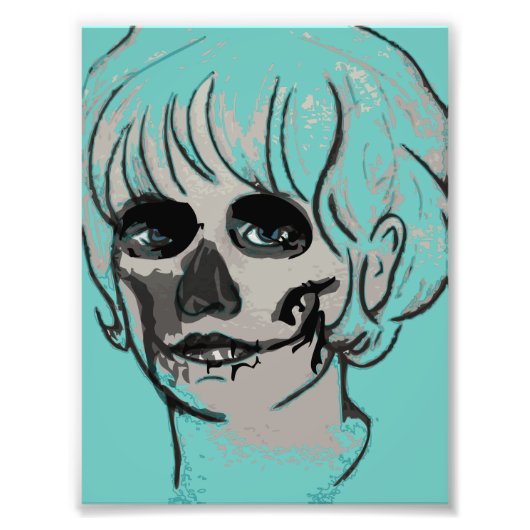 mamacita calaveras foto afdruk (Voorkant)