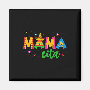 Mamacita Cinco De Mayo Hoed Vrouwen Mama Moeder Mo Magneet