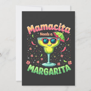Mamacita heeft een Margarita Cinco de Mayo-feest n Save The Date