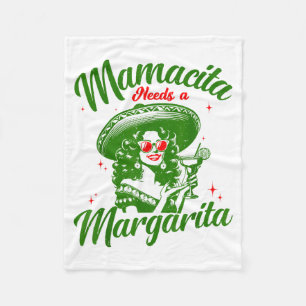 Mamacita heeft een Margarita nodig Cinco De Mayo G Fleece Deken