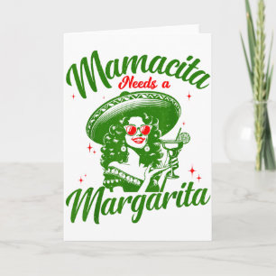 Mamacita heeft een Margarita nodig Cinco De Mayo G Kaart