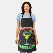 Mamacita heeft een Margarita nodig Cinco De Mayo- Schort (Gedragen)