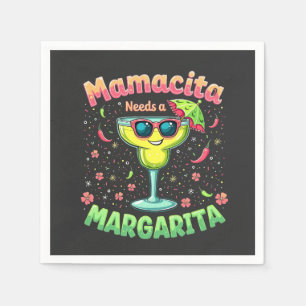 Mamacita heeft een Margarita nodig  Cinco De Mayo- Servet