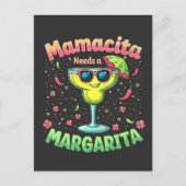 Mamacita heeft een Margarita nodig  Cinco De Mayo  Uitnodiging Briefkaart (Voorkant)