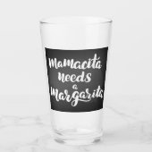 Mamacita heeft een Margarita nodig Glas (Voorkant)