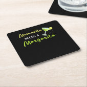 Mamacita heeft een Margarita nodig Kartonnen Onderzetters (Schuin)