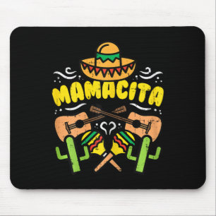Mamacita Hoed Cinco De Mayo Feest Mexicaanse Manne Muismat