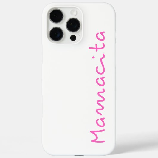 Mamacita iPhone Case (Achterkant)