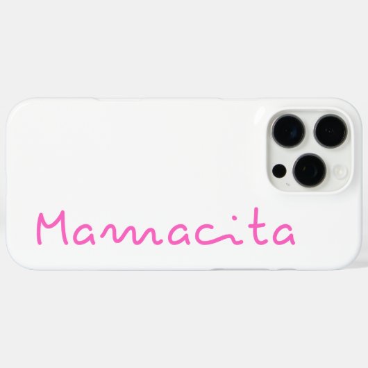Mamacita iPhone Case (Achterkant (horizontaal))