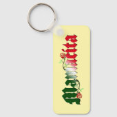 Mamacita Mexican Pride Chicano Sleutelhanger (Voorkant)