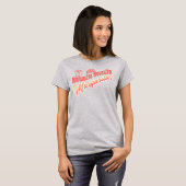 Mamacita Necesita Margaritas Script Fun T-shirt (Voorkant volledig)