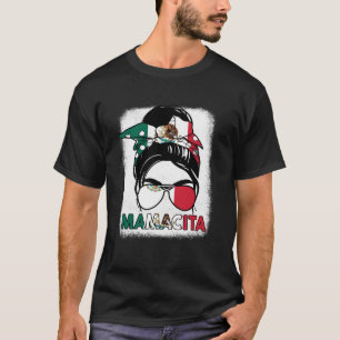 Mamacita Vrouwen Moederdag Mexicaanse vlag Mexico  T-shirt