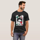 Mamacita Vrouwen Moederdag Mexicaanse vlag Mexico  T-shirt (Voorkant volledig)