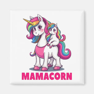 Mamacorn - De magische eenhoorn moeder Magneet