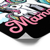 Mamacorn - Grappig Schattige Eenhoorn Kostuum Moed Poster (Hoek)